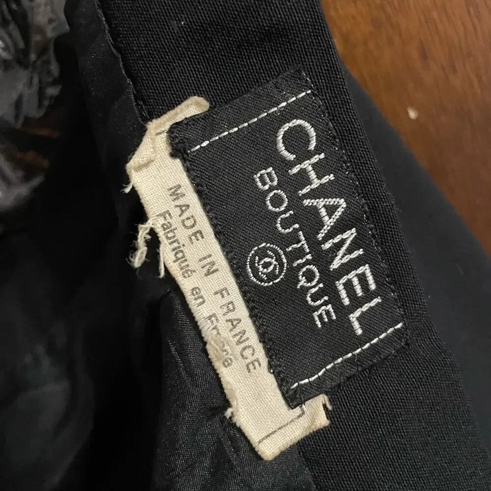 80s Chanel pleated skirt